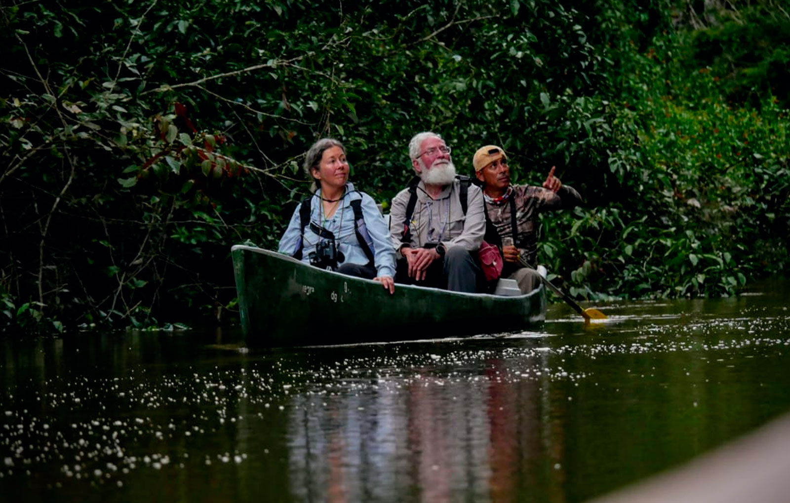 Paddling tour in the Amazon, in Cuyabeno Ecuador