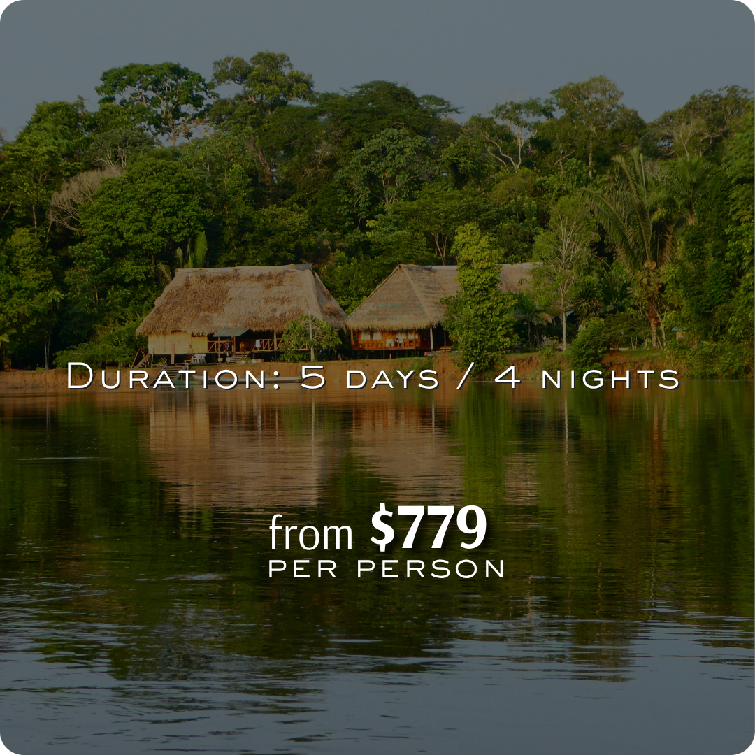 Easy Caoeing river Cuyabeno Amazon Tour 5 Days