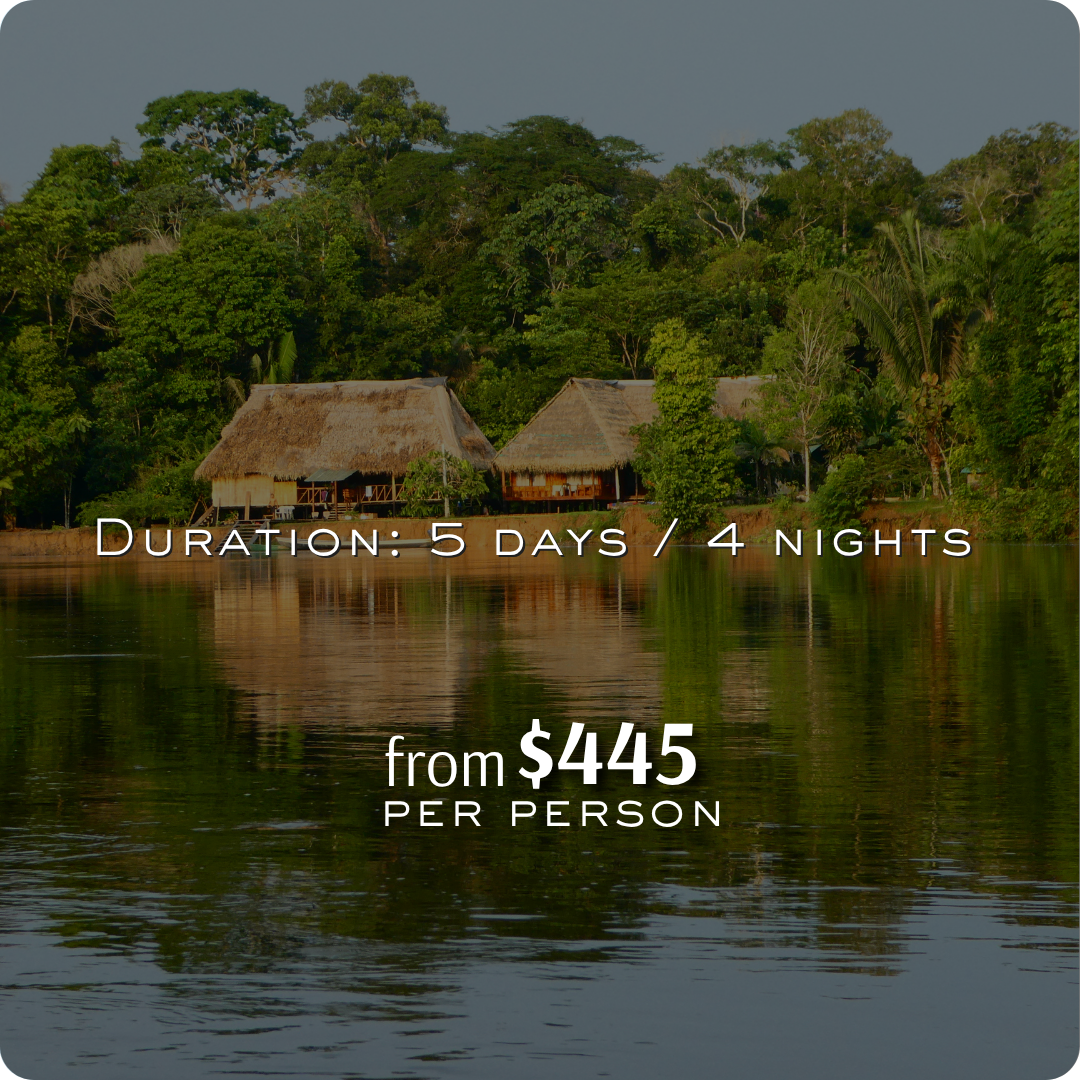 Easy Caoeing river Cuyabeno Amazon Tour 5 Days